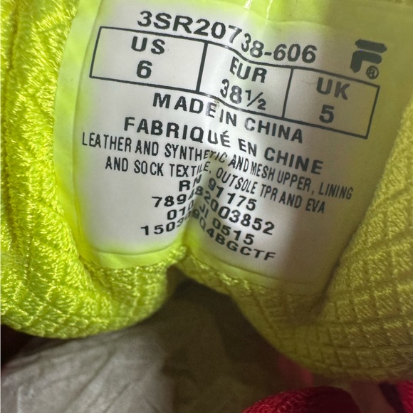 Fila Running Shoes Threshold 3 - Picture 12 of 14